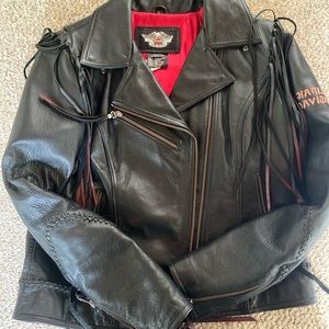 Harley Davidsons leather motorcycle jacket